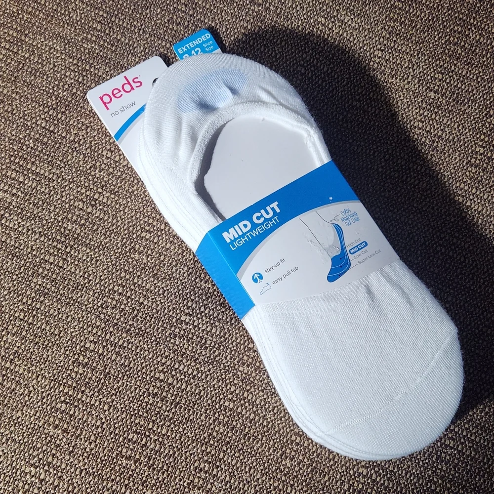 Peds No Show Liner Socks